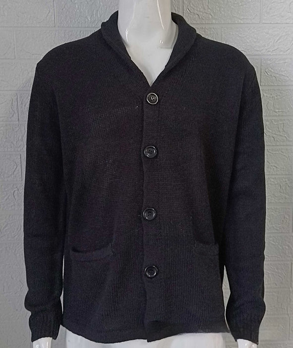 Autumn And Winter Solid Color Long-sleeved Coat