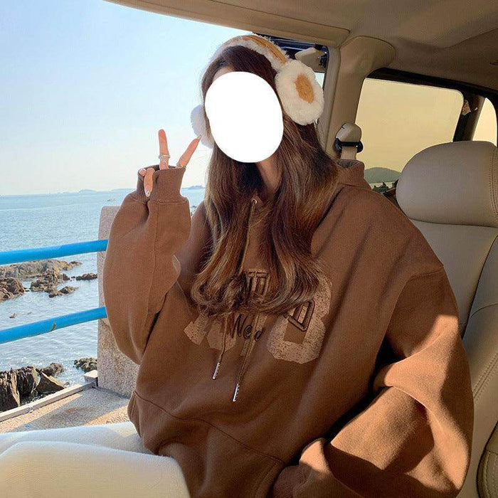 Loose Long Sleeve Small Print Top - Magellan Fashion Shop