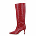 New Style Square Head Cowboy Boot Women - Magellan Fashion Shop