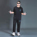 Oversized T-shirt And Trousers Two-piece Fat Casual Sports Suit - Magellan Fashion Shop