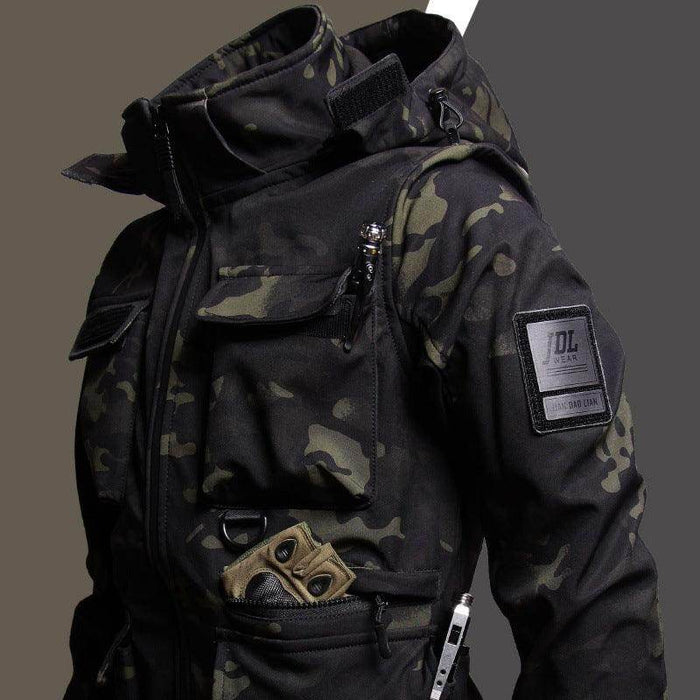 Jacket Men's Winter Fleece-lined Thickened Camouflage Top Clothes Suit - Magellan Fashion Shop