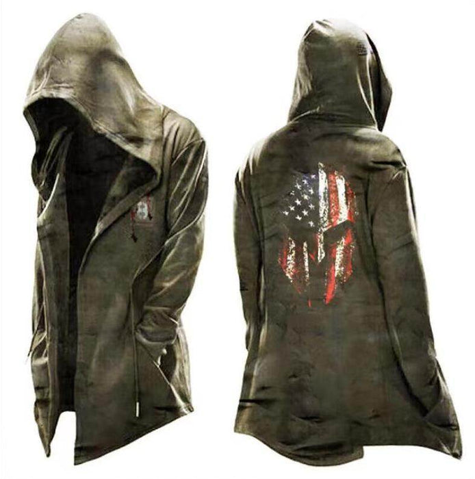 Men's Clothing New Cloak Simple Casual Hooded - Magellan Fashion Shop