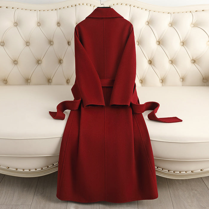Autumn And Winter Woolen Coat Women