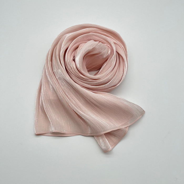 Shiny Satin Scarf Malay Scarf
