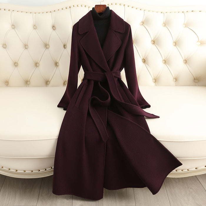 Autumn And Winter Woolen Coat Women