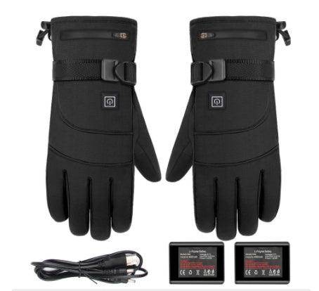 Winter Electric Heated Gloves Motorcycle Touch Screen Gloves - Magellan Fashion Shop