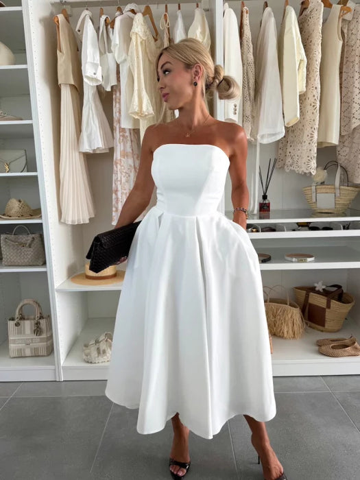 Women's Elegant Retro Dopamine Dress - Magellan Fashion Shop
