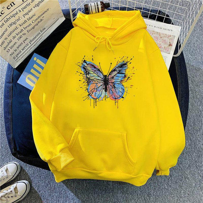 Plus Size Loose Hooded Sweater For Women - Magellan Fashion Shop