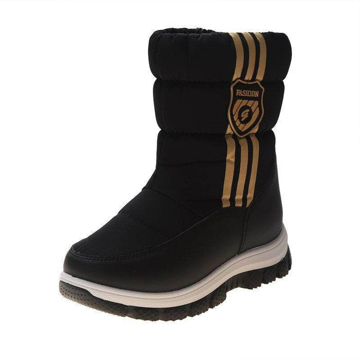 Boys Plus Fleece Warm Cotton Boots - Magellan Fashion Shop