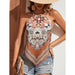 Summer Fashion Women's Wear Printed Camisole Top - Magellan Fashion Shop