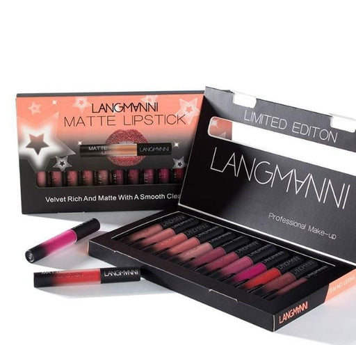 Waterproof Long-lasting Velvet Lipstick Set - Magellan Fashion Shop