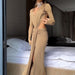 Sling Backless Slit Dress - Magellan Fashion Shop