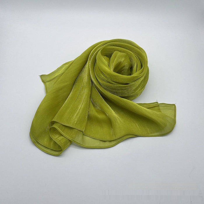 Shiny Satin Scarf Malay Scarf