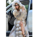 Mid-length Coat With Hooded European And American Faux Fur - Magellan Fashion Shop
