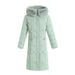 Winter Long Coat With Thickened Fur Collar Straight Slim Cotton-padded Jacket Women - Magellan Fashion Shop