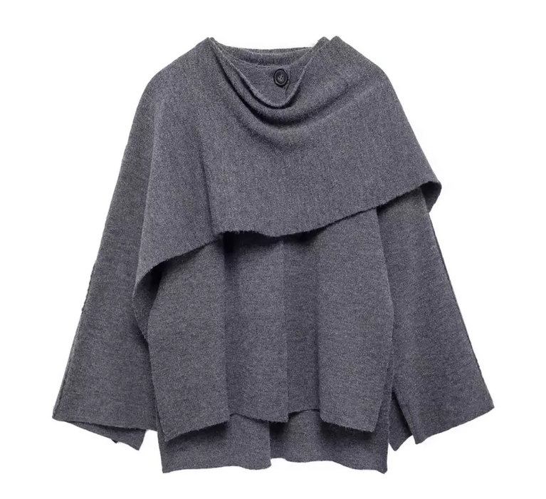Elegante Cape-Jacke